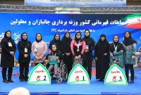 موفقیت بانوی پارا وزنه برداربوشهری در رقابتهای قهرمانی کشور