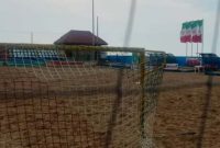 ورزشگاه ساحلی گناوه برای مسابقات لیگ برتر آماده شد