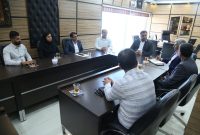 نشست دبیرکل فدراسیون بادبانی با سرپرست اداره کل ورزش و جوانان استان بوشهر