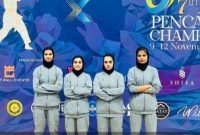 بانوان استان بوشهر بهمراه تیم ملی پنجاک سیلات عازم مسابقات قهرمانی آسیا شدند