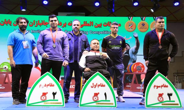 قهرمانی ورزشکار استان بوشهردر رقابت های بین المللی وزنه برداری مردان جانباز و توان یاب