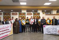 استقبال از اعضای بوشهری تیم ملی فوتبال ساحلی