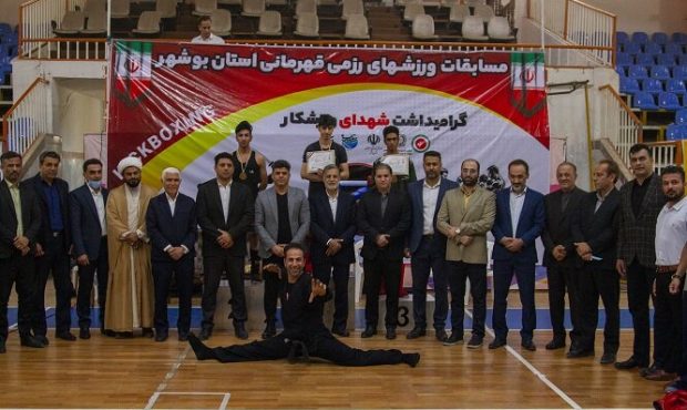 برگزاری مسابقات قهرمانی رزمی کاران استان بوشهر برگزاری مسابقات قهرمانی رزمی کاران استان بوشهر