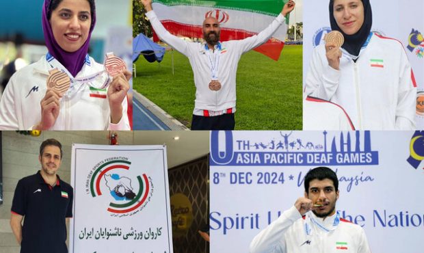 هفت نشان سهم ورزشکاران فارسی در بازی‌های آسیایی ناشنوایان