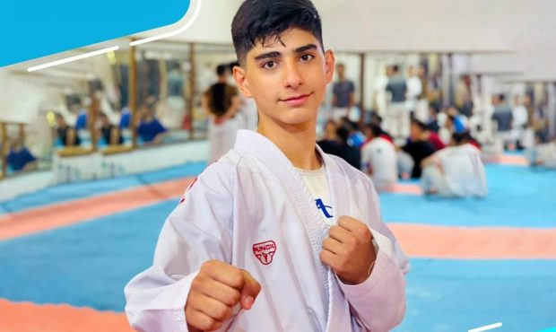 کسب نشان برنز رقابتهای جهانی کاراته وان توسط نوجوان شیرازی کسب نشان برنز رقابتهای جهانی کاراته وان توسط نوجوان شیرازی