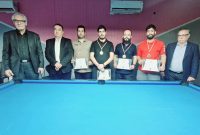 ورزشکار شیرازی قهرمان مسابقات رنکینگ پاکت بیلیارد