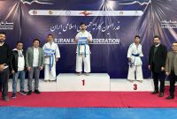 چهار نشان مسابقات قهرمانی پاراکاراته کشور بر گردن ورزشکاران فارسی