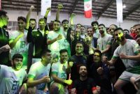 تیم مجتمع فولاد غدیر نی ریز قهرمان لیگ دسته یک والیبال فارس