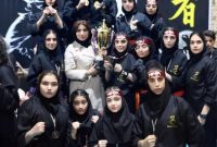 کسب ۱۳ مدال توسط بانوان نینجارنجر خوزستان در کشور