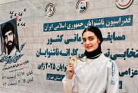 قهرمانی بانوی کاراته کا فارس در رقابت‌های انتخابی تیم ملی ناشنوایان