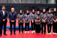 کسب رتبه سومی پتروماه بندر ماهشهر در لیگ برتر تنیس روی میز بانوان