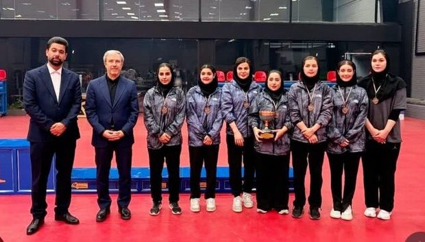 کسب رتبه سومی پتروماه بندر ماهشهر در لیگ برتر تنیس روی میز بانوان