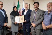 انتصاب یک بانوی خوزستانی در انجمن اسکواش کارگران کشور