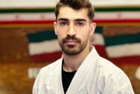 رقابت ورزشکار خوزستانی در مسابقات کاراته وان جهان