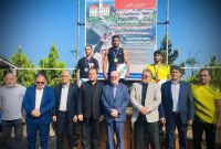 جوان لارستانی قهرمان مسابقات کشتی ساحلی کارگران کشور