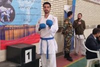 درخشش کاراته کای جهرمی در مسابقات ارتش‌های کشور