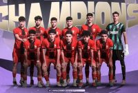 قهرمانی نیم‌ فصل ایران‌جوان بوشهر در گروه دوم لیگ یک جوانان کشور