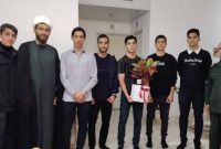 تجلیل از کشتی گیر نوجوان آباده‌ای