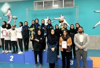 بانوان فارس بر سکوی سوم مسابقات شمشیربازی کشور