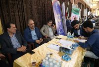 برگزاری میز خدمت اداره کل ورزش و جوانان استان بوشهر در دهه فجر