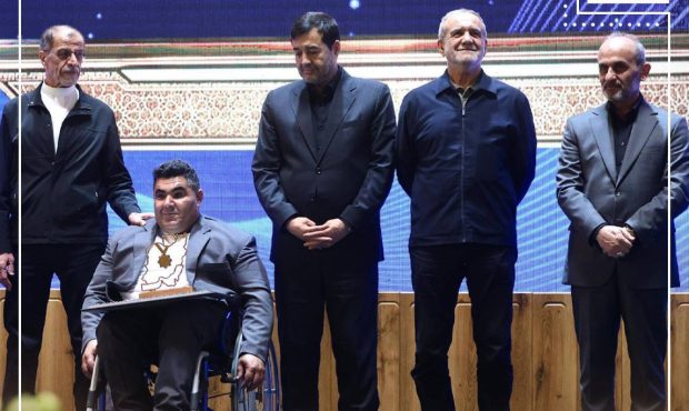 غریب شاهی آقای پارالمپیک ایران شد غریب شاهی آقای پارالمپیک ایران شد